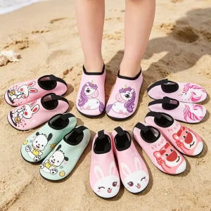 Kids Quick Dry Beach Water Shoes Children Non-Slip Soft Sole Aqua Socks For Swimming
