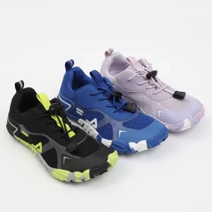 Kids Quick Dry Water Shoes Non-Slip Barefoot Swim Shoes for Beach Pool Walking