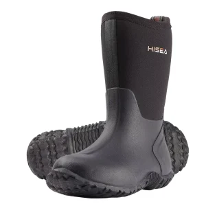 Kids Rain Boots Waterproof Neoprene Rubber Rainboots for Toddlers Boys & Girls
