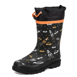 Kids Rubber Rain Boots Fashion Unisex Waterproof Outdoor Kids Rain Boots
