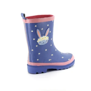 Kids Rubber Rainboots Waterproof Kids Printed Rubber Rain Boots Outdoor Footwear