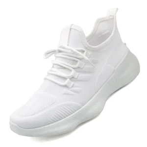 Kids Running Sneakers Knitted Breathable Casual Tennis Shoes
