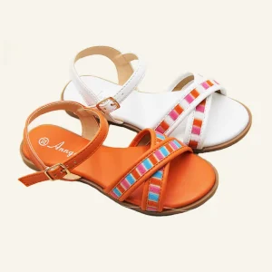 Kids Sandals Non-slip Outdoor Beach Walking Flats Summer Casual Shoes for Girls