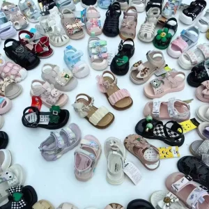 Kid’s Sandals Unisex Baby Shoes Open Toe Soft Sole Anti-slip Wear-resistant Mix Style Beach Sandal