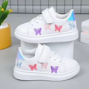 Kids School Sports Shoes Fashion Breathable Children Running Sneakers Casual Shoes Girls Walking Shoes