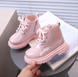 Kids Shoes Baby Boots Fashion Designer Winter Boots Princess Style Ankle Children Shoes Girls Boots