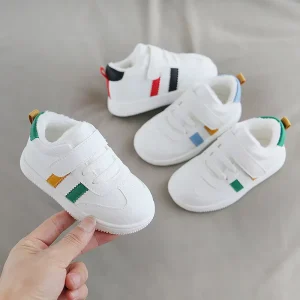 Kids Shoes Boys Girls Sneakers Sports Winter Short Pile Running Athletic Walking Lightweight Toddler Little Big Kid Hook Loop