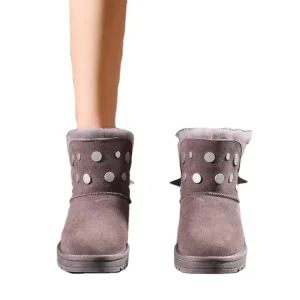 Kids Shoes Designer Snow Boots Wool Boots Real Fur Boots for Women Keep Warm in Winter