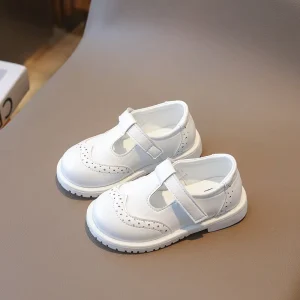 Kids Shoes Formal Dress Children Shoes Princess School Children’s Shoes Soft Soles Comfortable Non slip Convenient Breathable