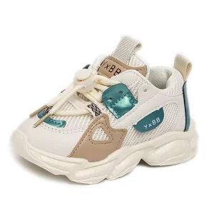 Kids Shoes Mixed Color Waterproof Mesh Lightweight Running Casual Shoes for Kids 7 Years