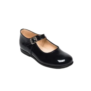 Kids Shoes Student Uniform Shoes Black Leather School Shoes for Girls