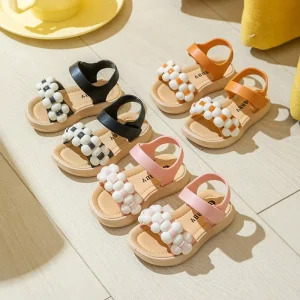 Kids Shoes Summerchildren’s Sandals Girls Soft Bottom Non slip Beach Shoes Breathable Children’s Shoes