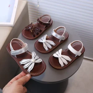 Kids Slide Sandals Children’s Platform Slides Toddler Thick Sole Slippers Kids Two Strap Slides Children’s Open Toe Sandals