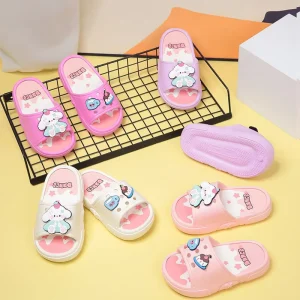 Kids Slippers for Boys and Girls Summer Soft Home Shoes Slides Children Slippers Footwear Cute Slipper for Girls