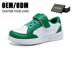 Kids Sneakers Boys & Girls Lightweight PU Upper PVC Outsole Athletic Running Walking Jogging Sport Shoes