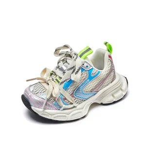 Kids Sneakers, Summer Autumn, Children’s Boys Fashion Casual Sports Running Trainers, Girls Breathable Soft Sole Shoes