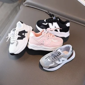 Kids Sneakers for Boys and Girls Comfortable Children’s Casual Footwear New Customized Brand Walking Baby Sports Shoes