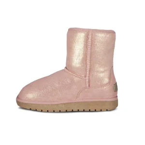 Kids Snow Boots Fuzzy Genuine Feather Winter