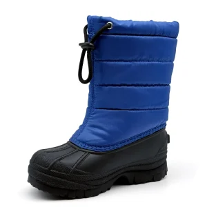 Kids Snow Boots New Design Anti-Slip Windproof Thickened Warm Hiking Snow Boots for Winter Outdoor Snow Boots