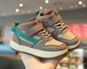 Kids Sport Shoes Breadshoe Sneakers Spring and Autumn New Boys and Girls Casual Shoes High Top Children’s Shoes