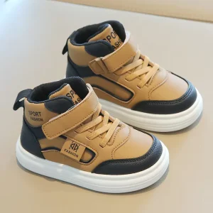 Kids Sport Sneakers for Boys and Girls Toddler Running Tennis Casual Slip On Designers Shoes for School Students