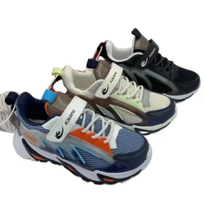 Kids Sports Shoes Bulk Stock Lots Outdoor Walking Style Shoes