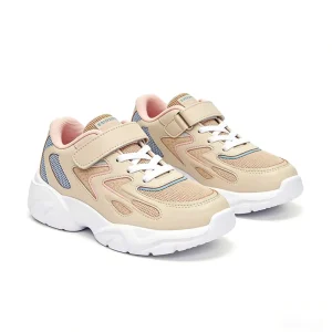 Kids Sports Shoes Fashion Breathable Children Walking Sneakers Casual Shoes Boy Girls Chunky Outsoles Buckle Strap Anti Slip EVA