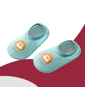 Kids Summer Indoor Outdoor Slippers Anti Slip Water Sport Beach Swimming Shoes Thin Crew Knitted Baby Yoga Dance Swim