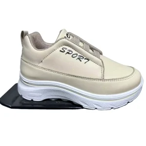 Kids Waterproof PU Upper Sporty Platform Sneakers Slip-On Closure Lightweight Anti-Odor Memory Foam Insole Comfortable