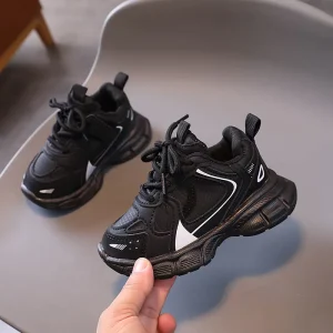 Kids White Sports Shoes Casual Board Shoes for Boys & Girls Students’ Footwear Children’s Shoe Collection