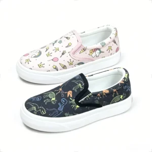 Kids Women’s Men’s High Quality Customized Canvas Sneakers Slip On Comfortable Walking Shoes Animal Prints Spring Autumn Winter