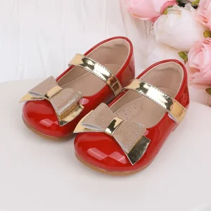 Kids shoes Fashion Kids Mary Jane Flats Soft Casual Leather Shoes wedding party dress shoes cute Velcro school shoes