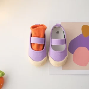 Korean Style High Quality Summer Breathable Children Shoes Sports Classic Slip On Shoes Boys and Girls Baby Kids Shoes