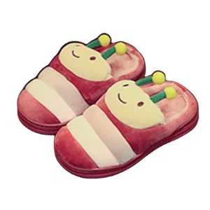 LK Kawaii Kids Strawberry Cosplay Cartoon Slippers Soft Indoor Home Shoes Indoor Shoes for Women