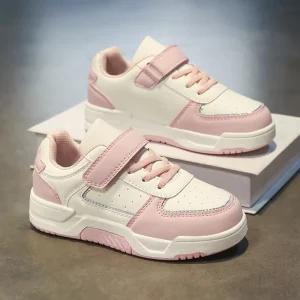 LSJX Breathable Walking Shoes Children Skateboarding Shoes Sneaker Baby Shoes Girl Casual Shoes Boy Kids’ Sport Shoes