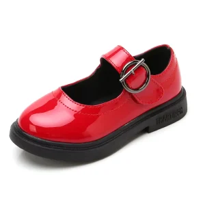 LSJX Princess Shoes Girl Shoes Kids Designer Shoes Children Casual Shoes Mary Jane Dress Shoes School Shoes for Girl