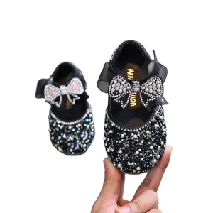 Lace Bow Baby Shoes Girl Comfortable Shoes for Babies Popular Casual Shoes for Baby Girls Boutique
