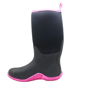 Lady Warm Winter Work Neoprene Rain Boots Women Winter Shoes Wool Boots for Kids Anti Slip Soft Water Shoes Single Jersey 6 -12