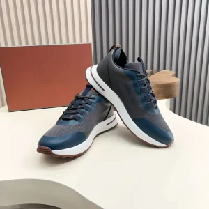 Large Size Sports Lightweight Mesh Color-Block Low-Top Casual Shoes