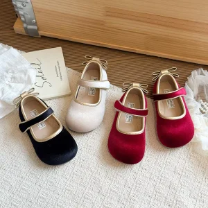 Latest Style Spring Autumn Kids Fashion Outwear Girls Princess Dress Shoes
