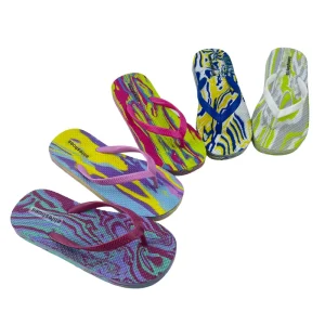 Layered Colorful Flip flops Customizable in Material Length Pattern Color for Kids and Adults Durable Hawaiian Style Thong Sandals