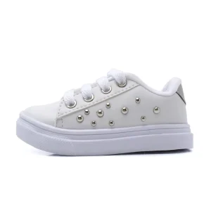 Leather Fashion Sneakers Custom Leisure Kids Running Sports Shoes Flats Children’s Casual Shoes Baby Girl Shoes