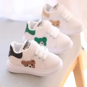 Light Breathable Design Kids Children’s Shoes White Sneakers Kids School Shoes White Children’s Shoes