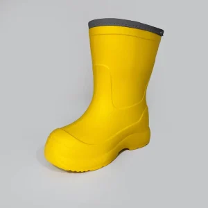 Light Weight Gumboots Waterproof EVA Midi Rain Shoes Non-Slip Toddler Wellington Boot for Kids
