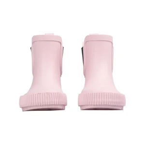 Light pink Simple Style Children’s Rain Boots with Elastic and Tight Webbing