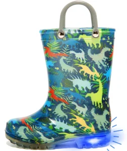 Light up Rain Boots for Little Kids