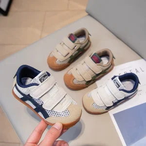 Lightweight Anti Slip Children’s Board Casual Shoes Kids Mesh Sneaker for Boys and Girls Fashion Baby Sports Shoes
