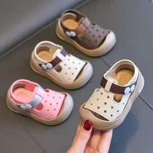 Lightweight Breathable Children’s Sandals New Summer Kids Walking Shoes Fashion Design Girls Sandals