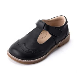 Lightweight Breathable Leather Kids Sandals Summer Outdoor Anti Slip Flat Design