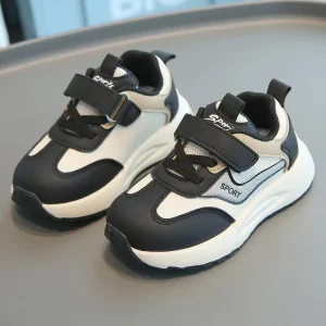 Lightweight Casual Sport Sneakers for Boys and Girls Comfortable Kids Sports Shoes with Round Toe for Winter and Spring